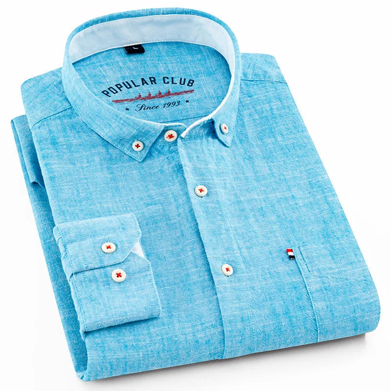 Arthur | Élégance légère Chemise en lin homme