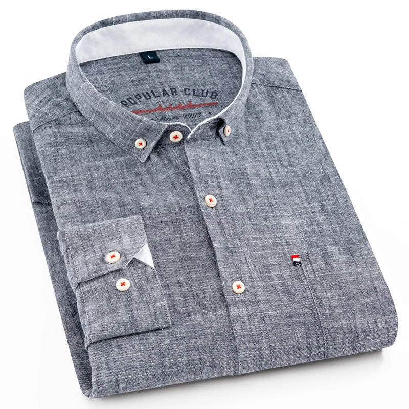 Arthur | Élégance légère Chemise en lin homme
