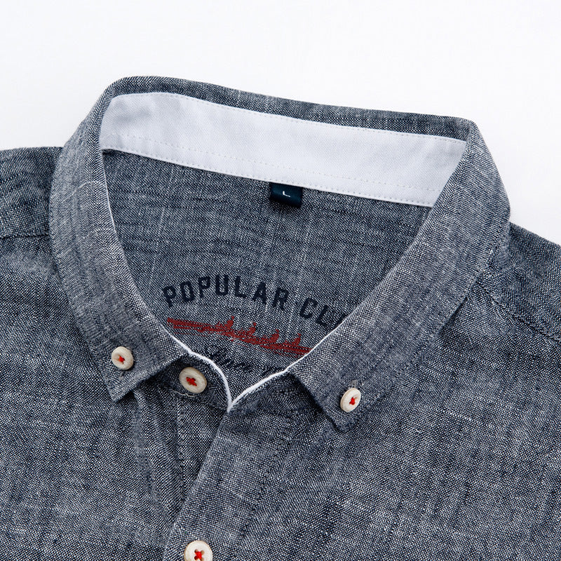 Arthur | Élégance légère Chemise en lin homme