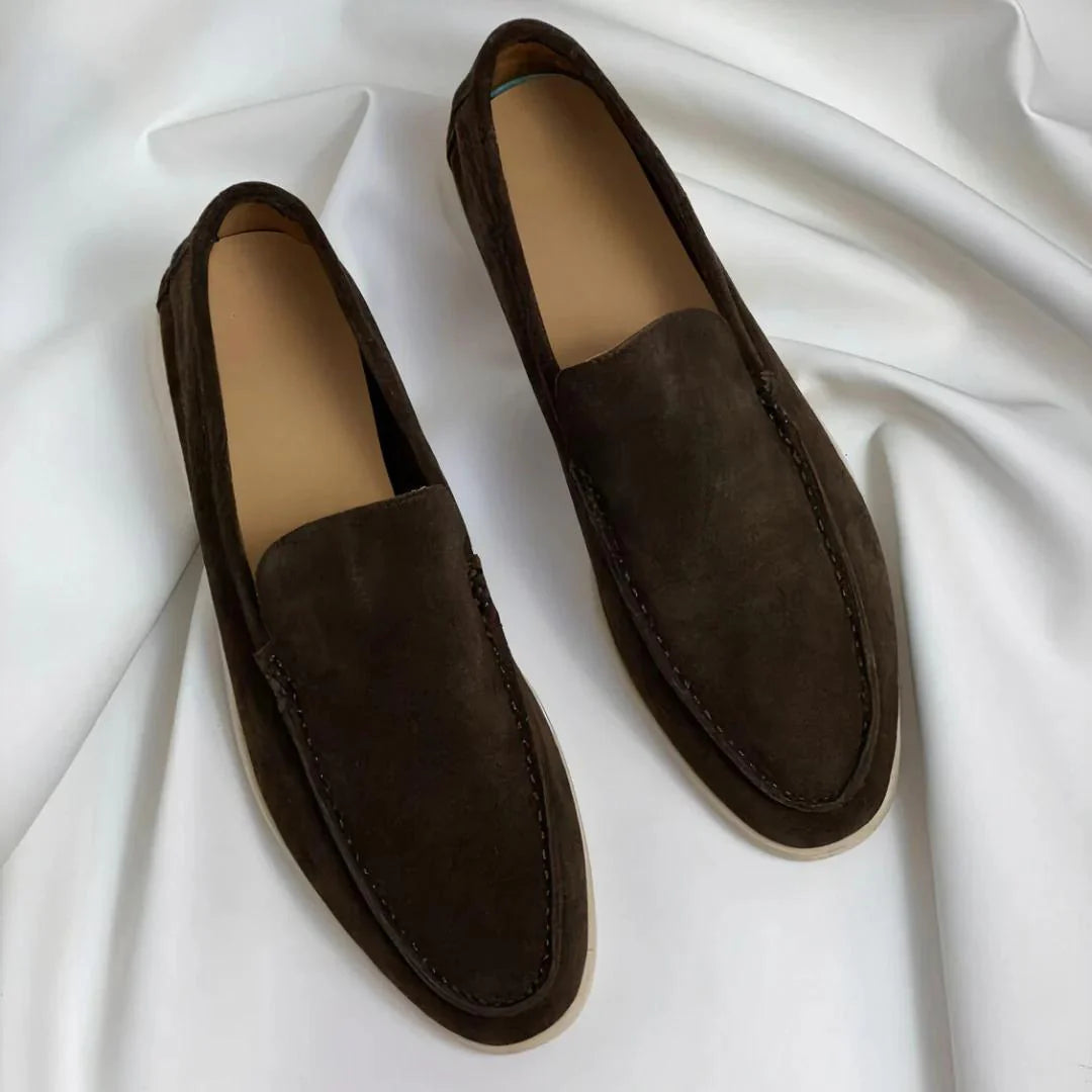Louis | Mocassins en suède élégants