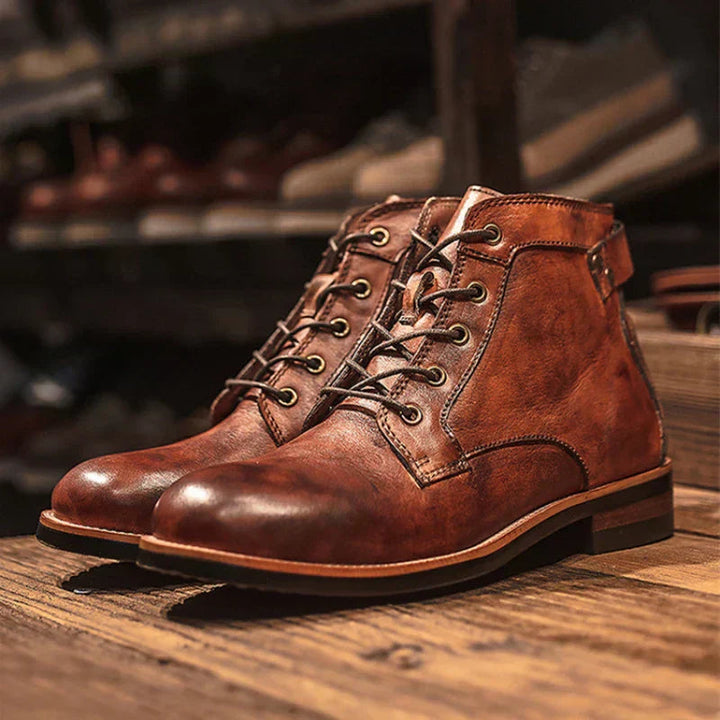 Sébastien | Respirant boots en cuir
