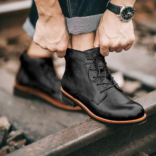 Sébastien | Respirant boots en cuir