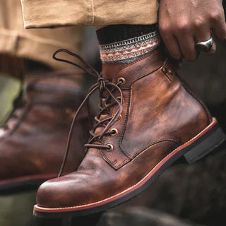 Sébastien | Respirant boots en cuir