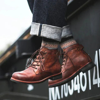 Sébastien | Respirant boots en cuir