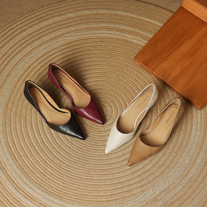 Charlotte | Talons Kitten en Cuir