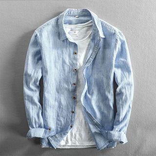 Philip | Chemise en Lin Coton Palm Beach