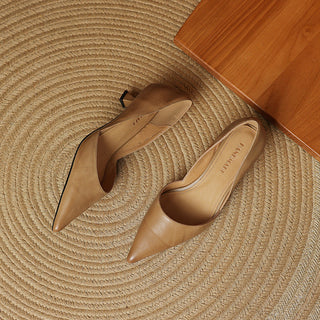 Charlotte | Talons Kitten en Cuir