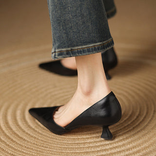 Charlotte | Talons Kitten en Cuir