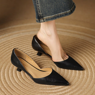 Charlotte | Talons Kitten en Cuir
