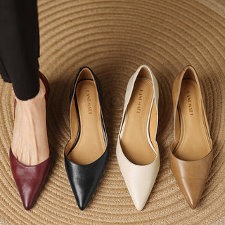 Charlotte | Talons Kitten en Cuir