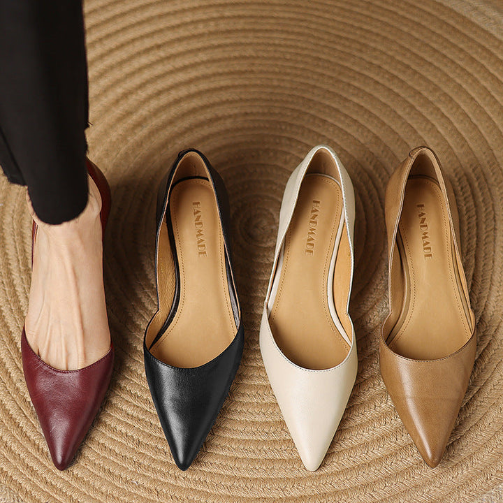 Charlotte | Talons Kitten en Cuir