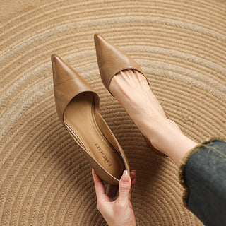 Charlotte | Talons Kitten en Cuir
