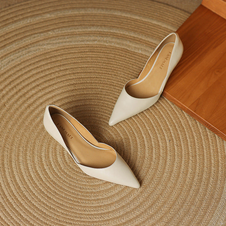 Charlotte | Talons Kitten en Cuir