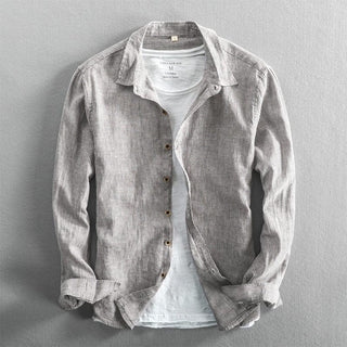 Philip | Chemise en Lin Coton Palm Beach