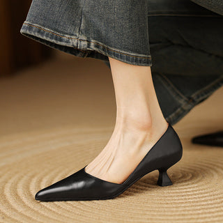 Charlotte | Talons Kitten en Cuir