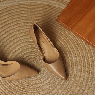Charlotte | Talons Kitten en Cuir