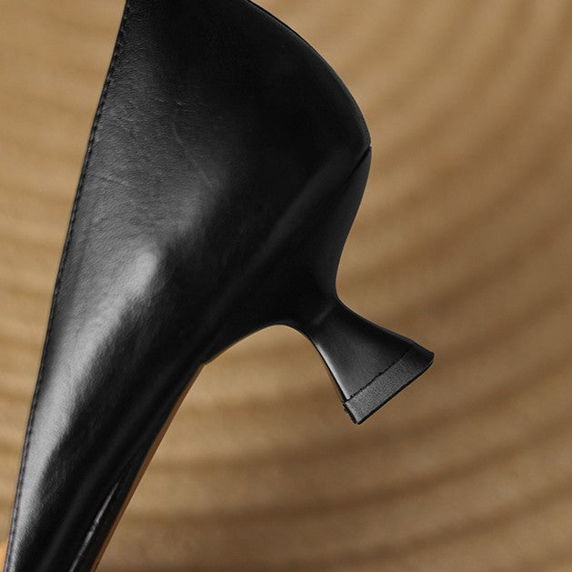 Charlotte | Talons Kitten en Cuir