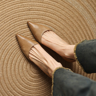 Charlotte | Talons Kitten en Cuir