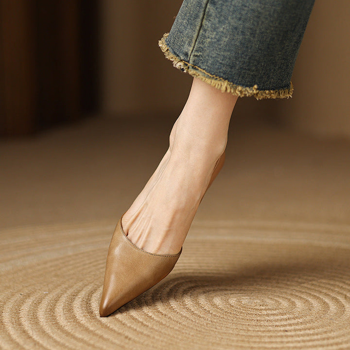 Charlotte | Talons Kitten en Cuir