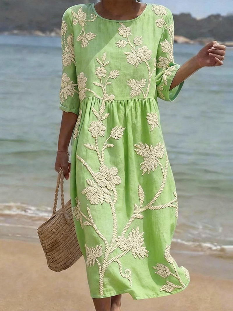 Haydée | Robe décontractée à motifs