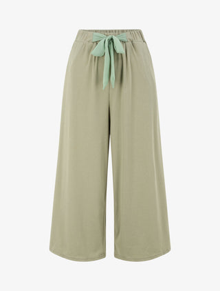 Pantalon ample uni - Kaki