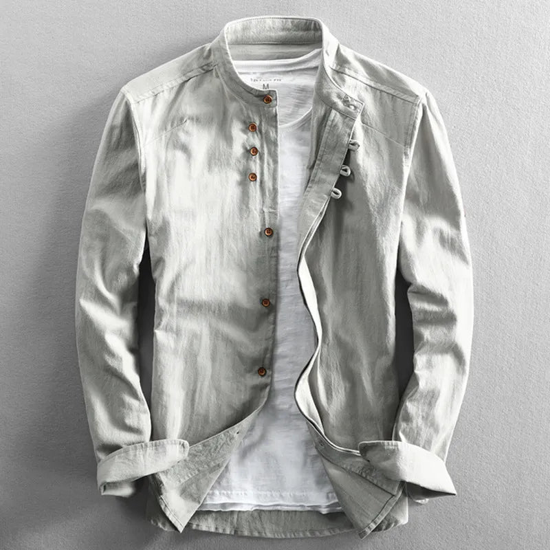 Alfonds | Chemise Élégante Style Japonais