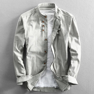 Alfonds | Chemise Élégante Style Japonais