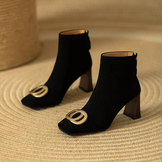 Aurélie | Bottines en velours