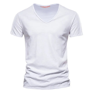Juleas | Tee-shirt Uni Col V en Coton