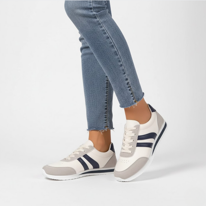 Lucienne | Sneakers blanches sportives élégantes confortables