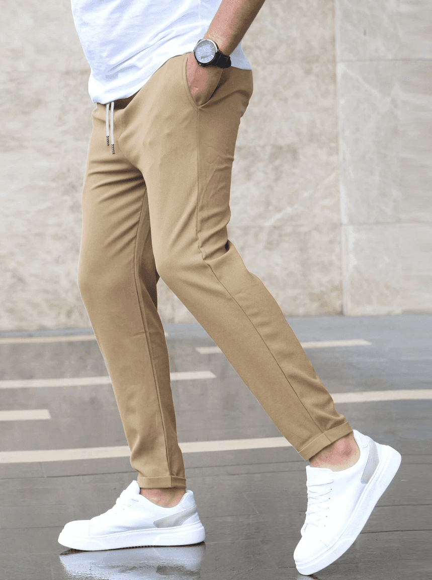 Sol | Pantalons de Luxe avec Élasthanne