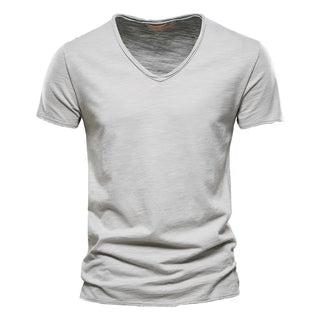 Juleas | Tee-shirt Uni Col V en Coton
