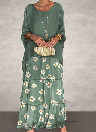 Lara | Robe longue fluide élégante
