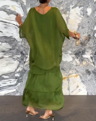 Lara | Robe longue fluide élégante