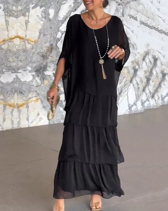 Lara | Robe longue fluide élégante