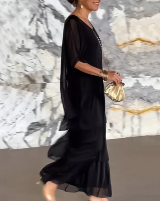 Lara | Robe longue fluide élégante