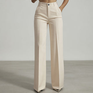Emilia | Pantalon taille haute élégant