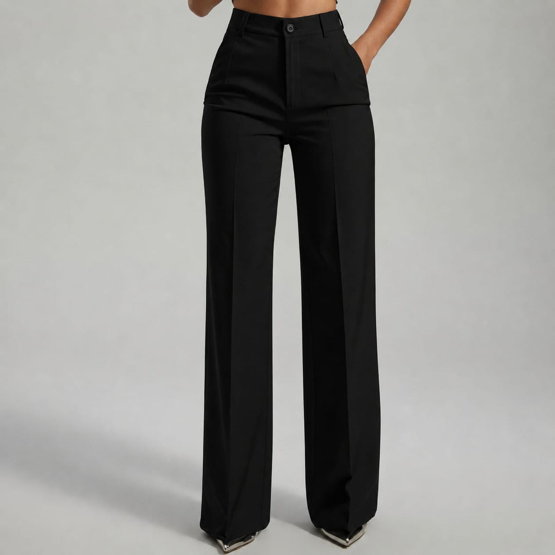Emilia | Pantalon taille haute élégant