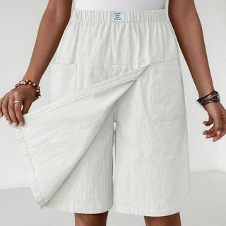 Libertine | Jupe-short taille élastique à poches