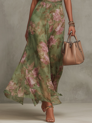 Sophie | Robe D’Été Florale Élégante