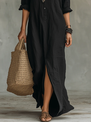 Camille | Robe maxi fluide signature