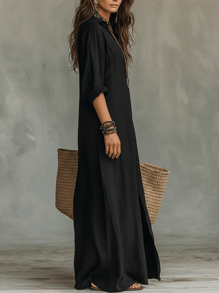 Camille | Robe maxi fluide signature