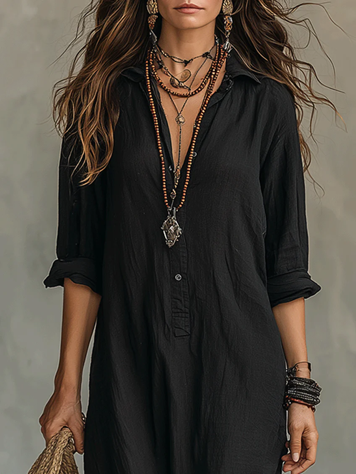 Camille | Robe maxi fluide signature