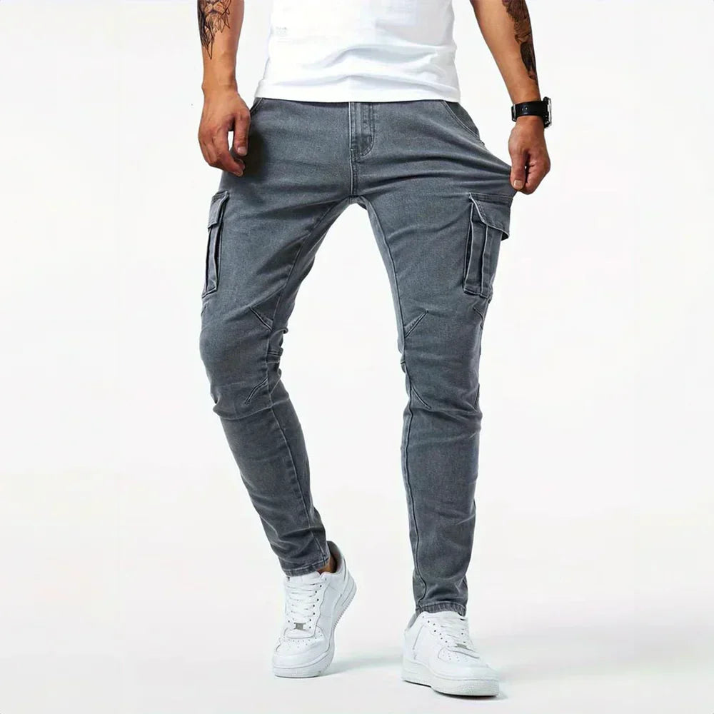 ALEX | JEANS CARGO ÉLASTIQUES