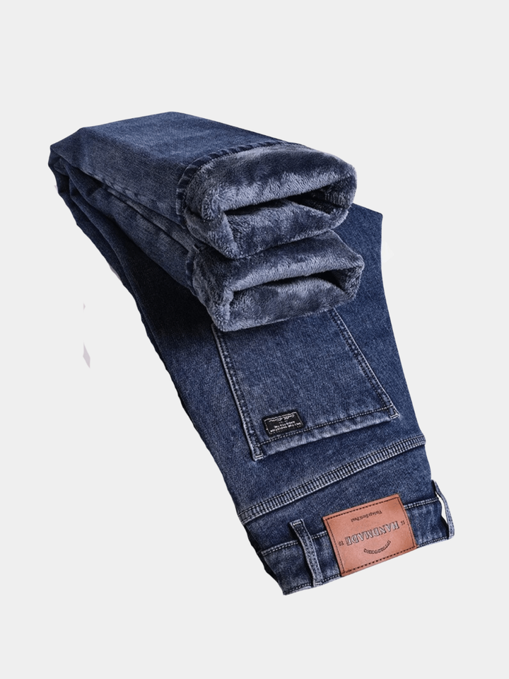 Chaud | PANTALON EN DENIM THERMIQUE