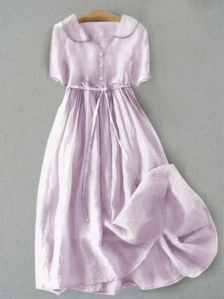 Bea |  Robe Élégante à Taille Lacée
