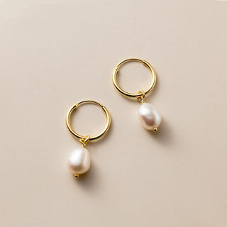 Eléa | Les Boucles d'Oreilles Créoles en Perles Classiques