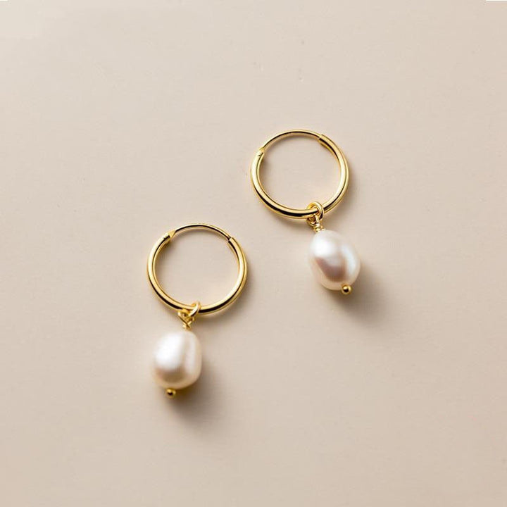 Eléa | Les Boucles d'Oreilles Créoles en Perles Classiques