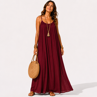 Carolin | Robe longue décolletée