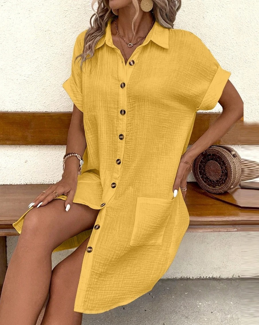 Dani | Robe d’Été Femme à Col en V